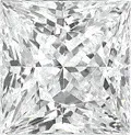 0.75ct GIA Princess F/VS1 Ethically Mined